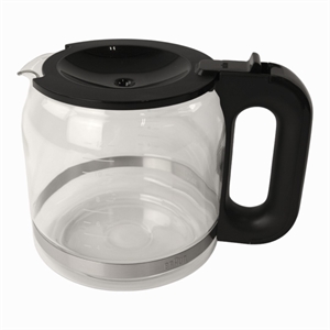 Glas kande til kaffemaskine fra Braun.